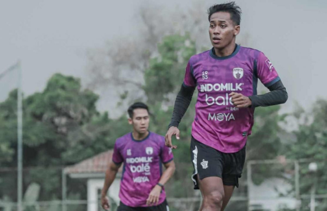 Sesi Latihan Persita Jelang Hadapi Bhayangkara FC di Pekan ke-11