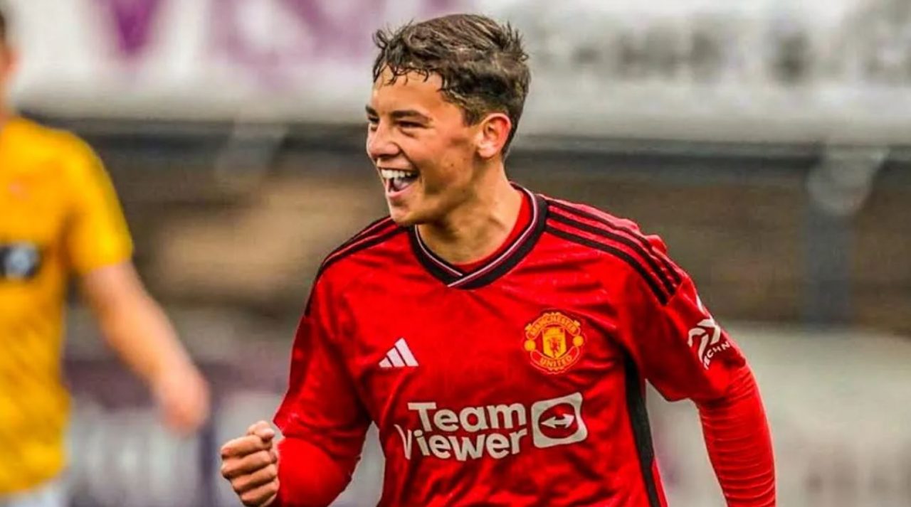 Shea Lacey bintang muda akademi Manchester United