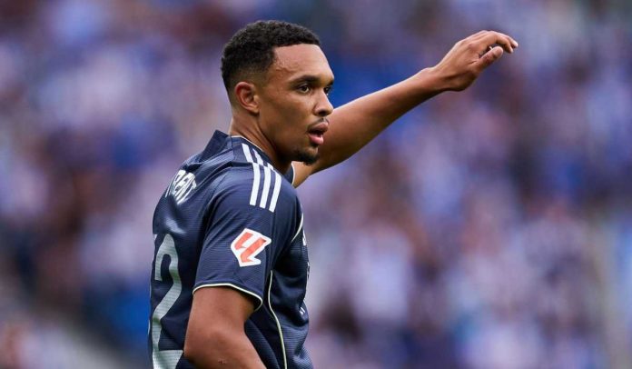 Trent Alexander-Arnold di laga Real Sociedad vs Real Madrid