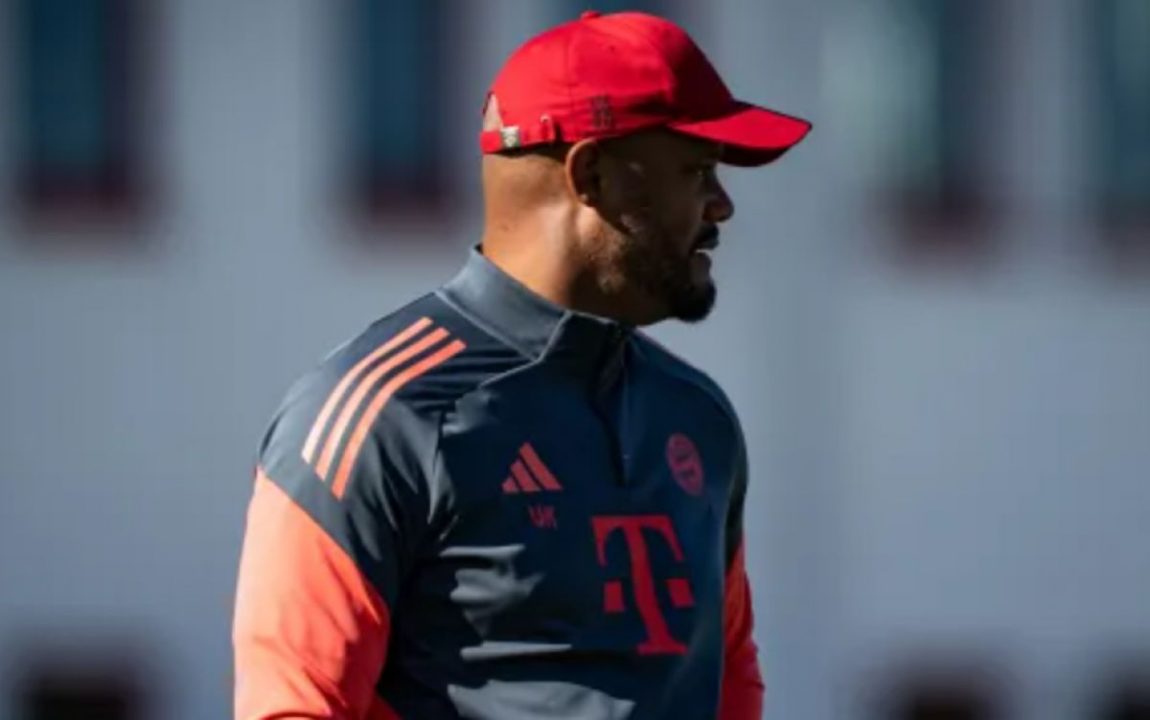 Vincent Kompany di Sesi Latihan Bayern Munchen