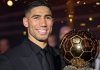 Achraf Hakimi pemain terbaik Afrika