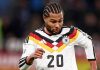 Aksi Serge Gnabry di laga Luksemburg vs Jerman