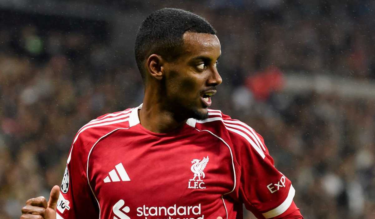 Alexander Isak di laga Eintracht Frankfurt vs Liverpool Alexander Isak di laga Eintracht Frankfurt vs Liverpool