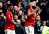 Amad Diallo dan Bryan Mbeumo pemain Manchester United