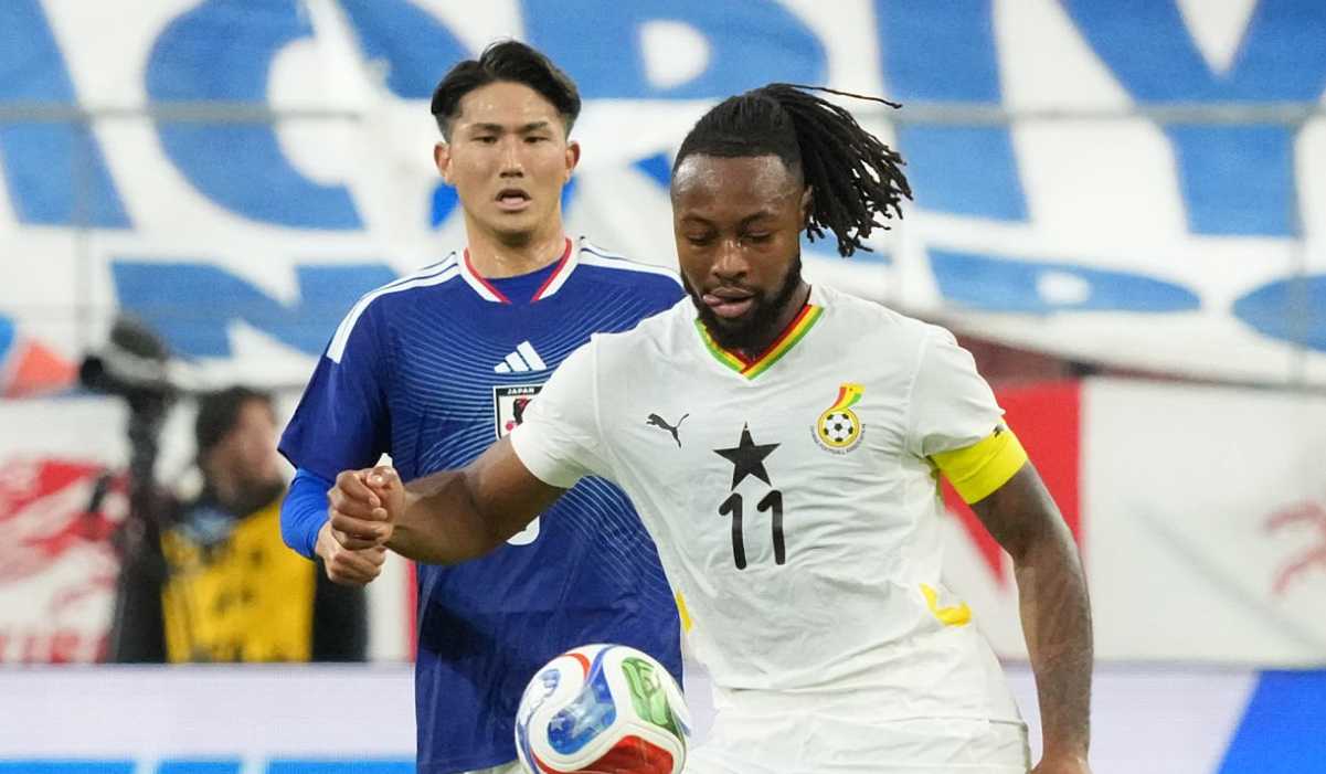 Antoine Semenyo di laga Jepang vs Ghana Antoine Semenyo di laga Jepang vs Ghana