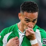 Halo Manchester United, Marcus Rashford dan Antony Kompak Makin Gacor di Spanyol! Antony mencium badge usai mencetak gol untuk real Betis