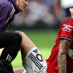 Benjamin Sesko pemain Manchester United cedera