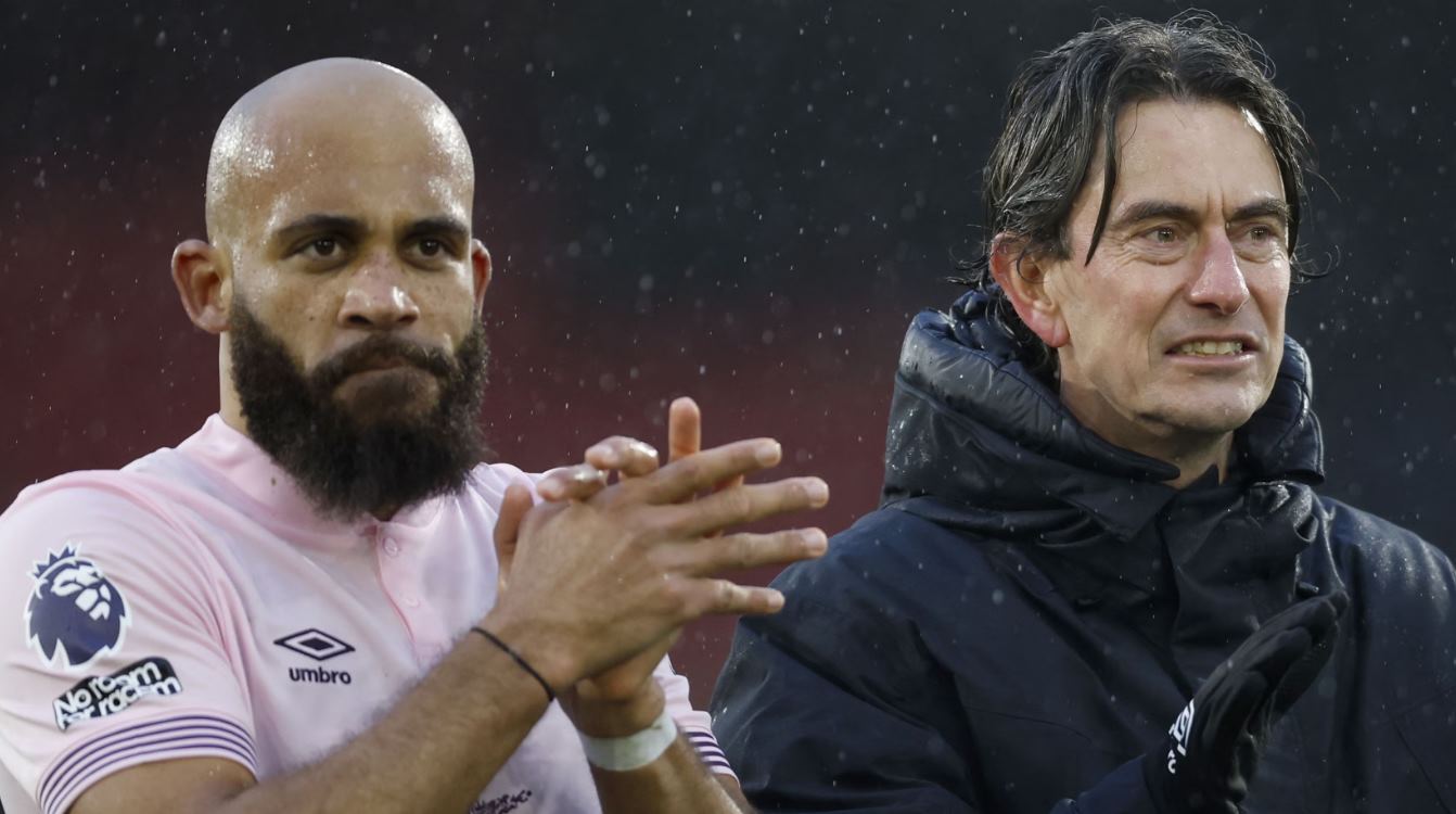 Bryan Mbeumo dan Thomas Frank