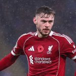 Bintang Liverpool Berlatih di Goodison Park Jelang Kualifikasi Piala Dunia 2026 Conor Bradley di laga Manchester City vs Liverpool