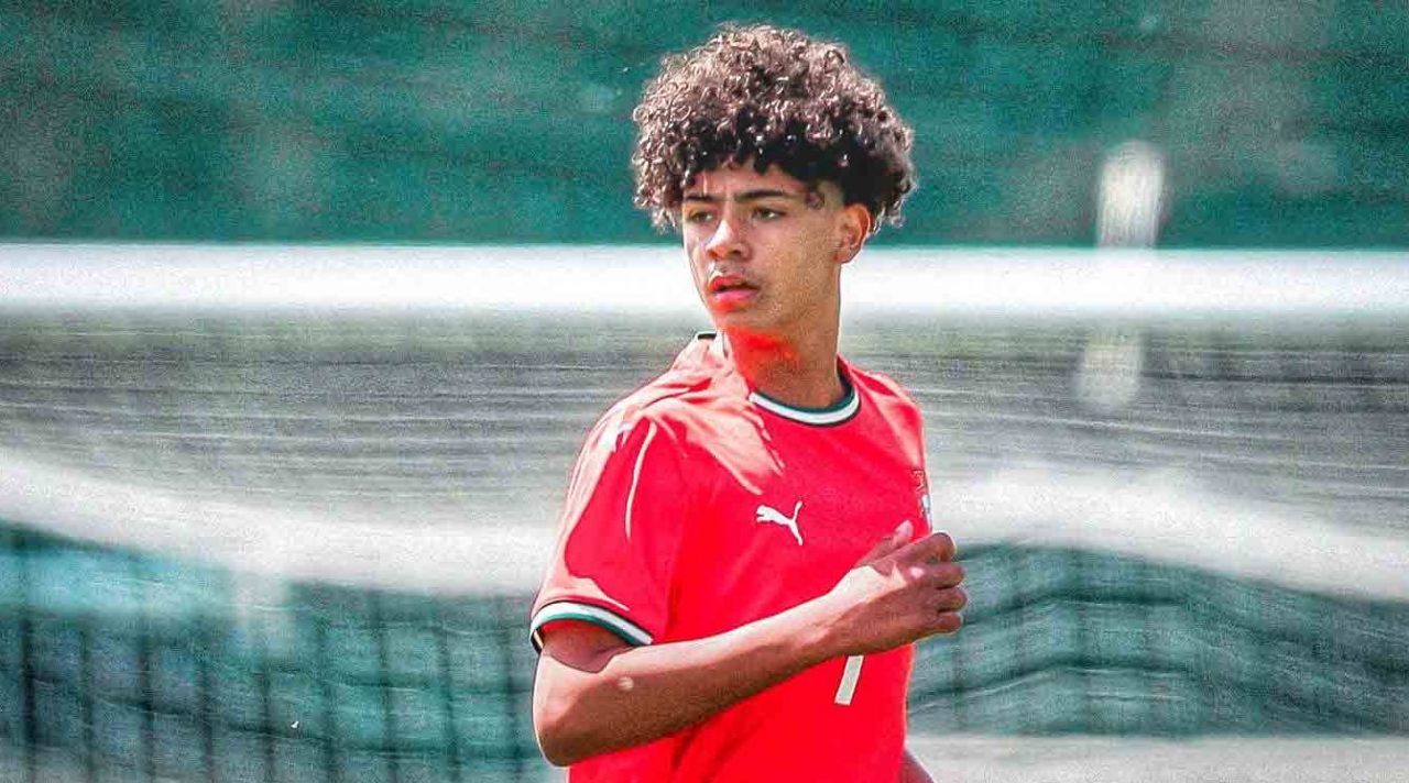 Cristiano Ronaldo Jr pemain Timnas Portugal U16