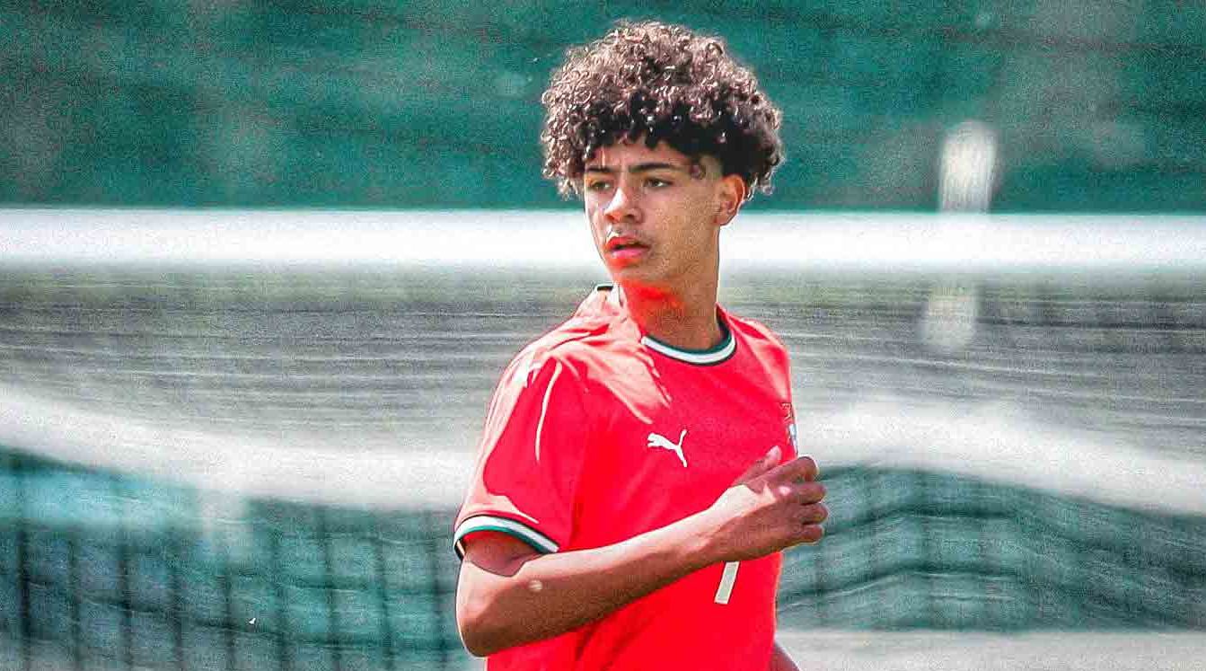 Cristiano Ronaldo Jr pemain Timnas Portugal U16