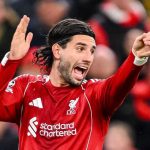 Dominik Szoboszlai di laga Liverpool vs Real Madrid