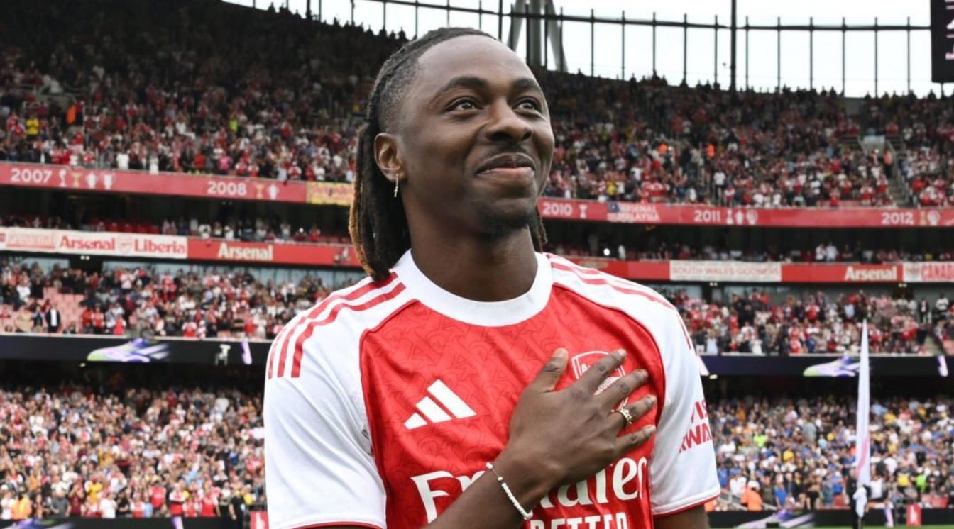 Eberechi Eze pemain Arsenal Eberechi Eze pemain Arsenal