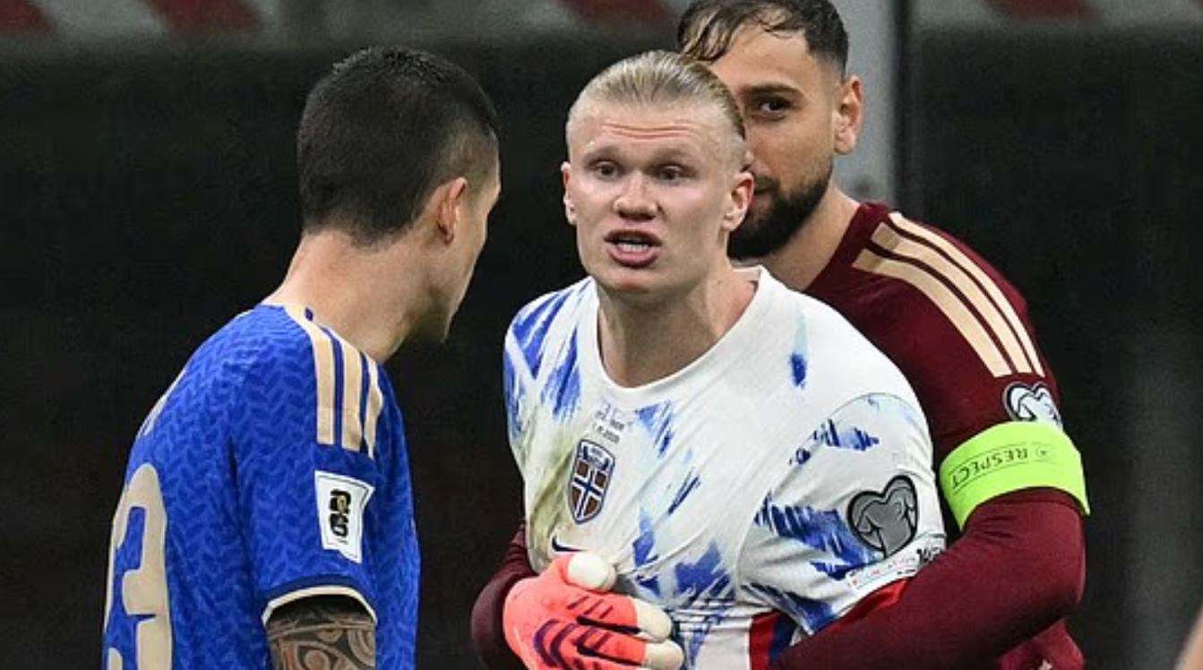 Donnarumma Sampai Menahan Haaland yang Meledak Setelah Cekcok dengan Mancini Donnarumma Sampai Menahan Haaland yang Meledak Setelah Cekcok dengan Mancini