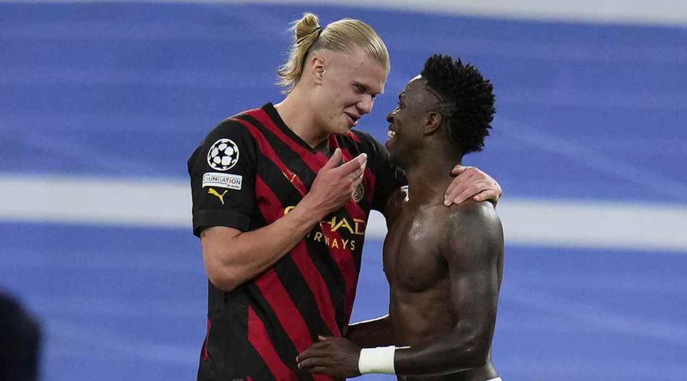 Erling Haaland dan Vinicius Junior
