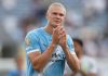 Erling Haaland pemain Manchester City