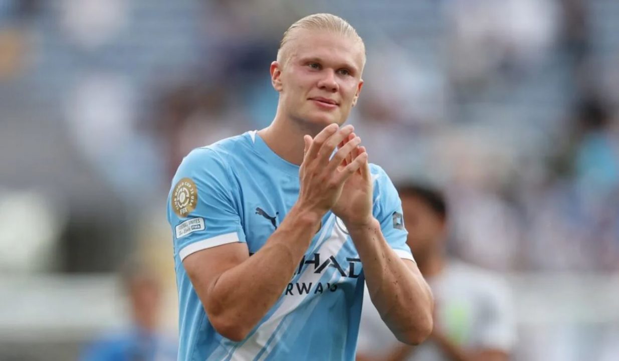 Erling Haaland pemain Manchester City