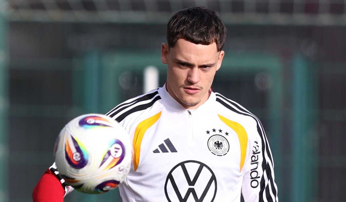 Florian Wirtz di sesi latihan timnas Jerman