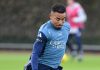 Gabriel Jesus di sesi latihan Arsenal
