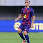 Gavi dalam sebuah aksinya sebelum cedera