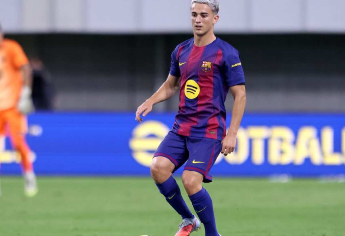 Gavi dalam sebuah aksinya sebelum cedera Gavi dalam sebuah aksinya sebelum cedera