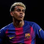 Lamine Yamal Dirilis dari Timnas Setelah Prosedur Rahasia, Ketegangan Klub vs Negara Meningkat Gestur Lamine Yamal di laga Celta Vigo vs Barcelona