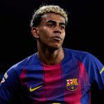 Gestur Lamine Yamal di laga Celta de Vigo vs FC Barcelona
