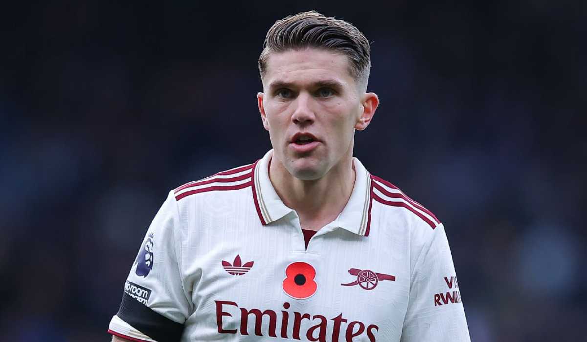 Gestur Victor Gyokeres di laga Burnley vs Arsenal