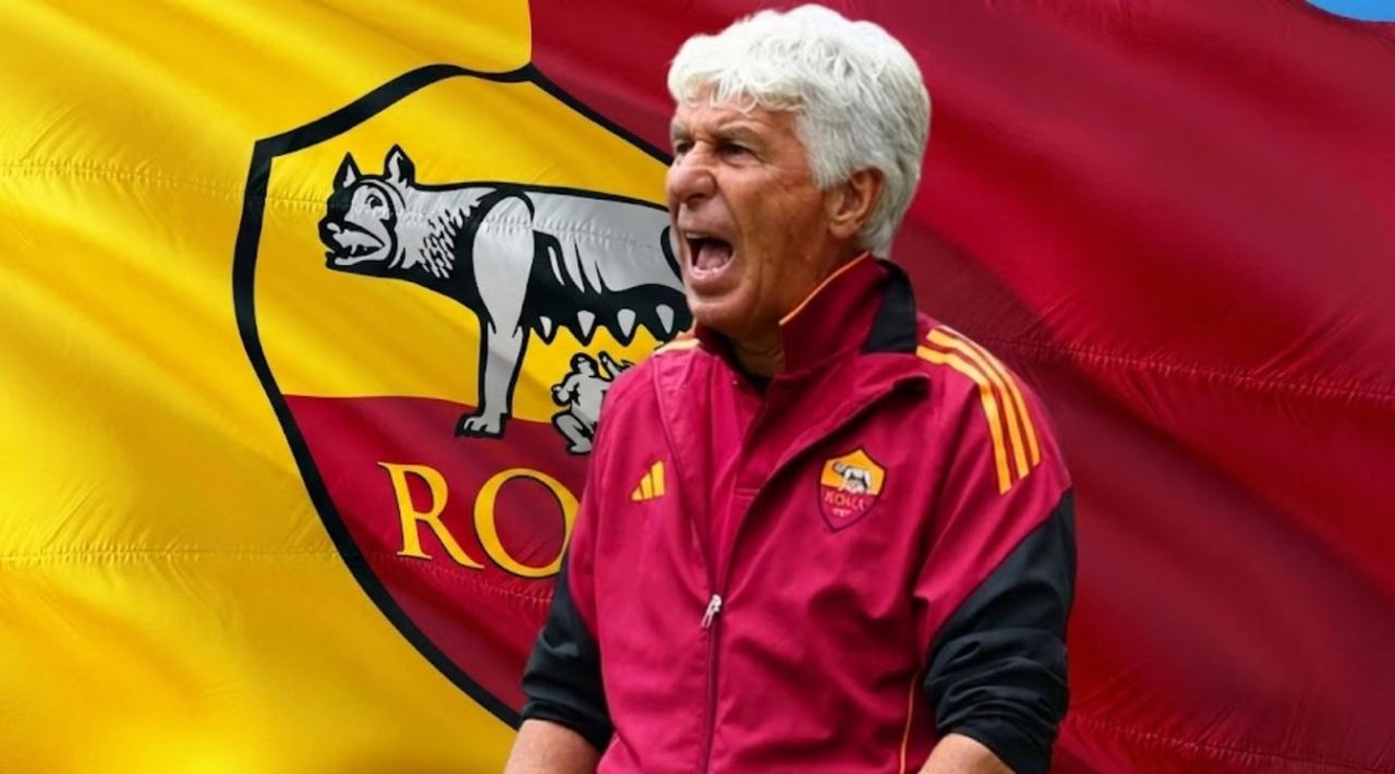 Gian Piero Gasperini pelatih AS Roma