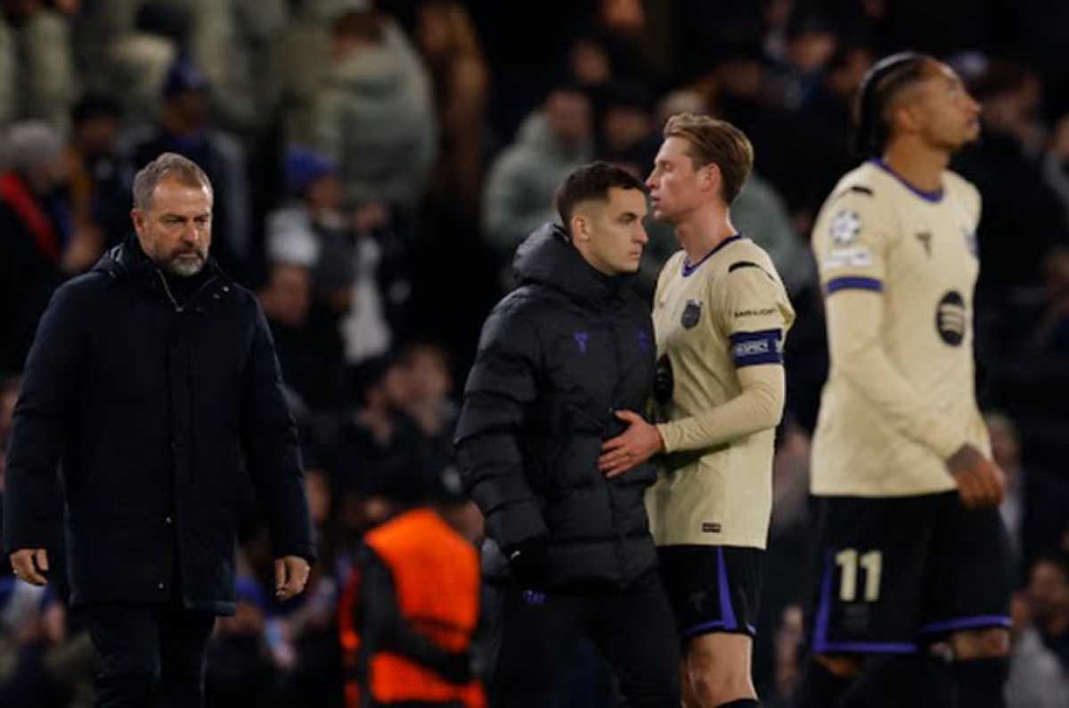 Hansi Flick Usai Kekalahan Barcelona di Kandang Chelsea