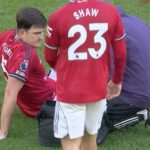 Harry Maguire cedera saat laga Tottenham Hotspur vs Manchester United