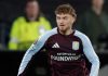 Harvey Elliot di laga Feyenoord vs Aston Villa