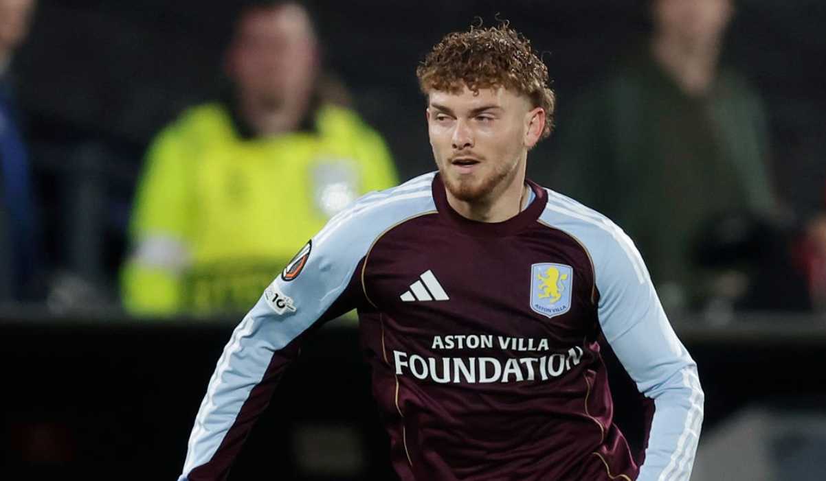 Harvey Elliot di laga Feyenoord vs Aston Villa Harvey Elliot di laga Feyenoord vs Aston Villa