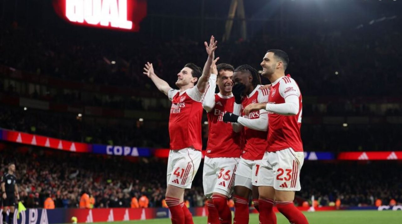 Hasil Arsenal vs Tottenham Hotspur skor akhir 4-1