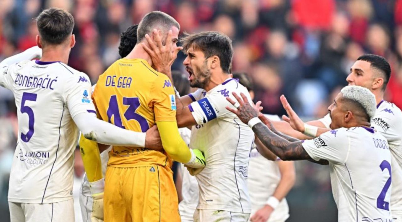 Hasil Genoa vs Fiorentina skor akhir 2-2 di Liga Italia