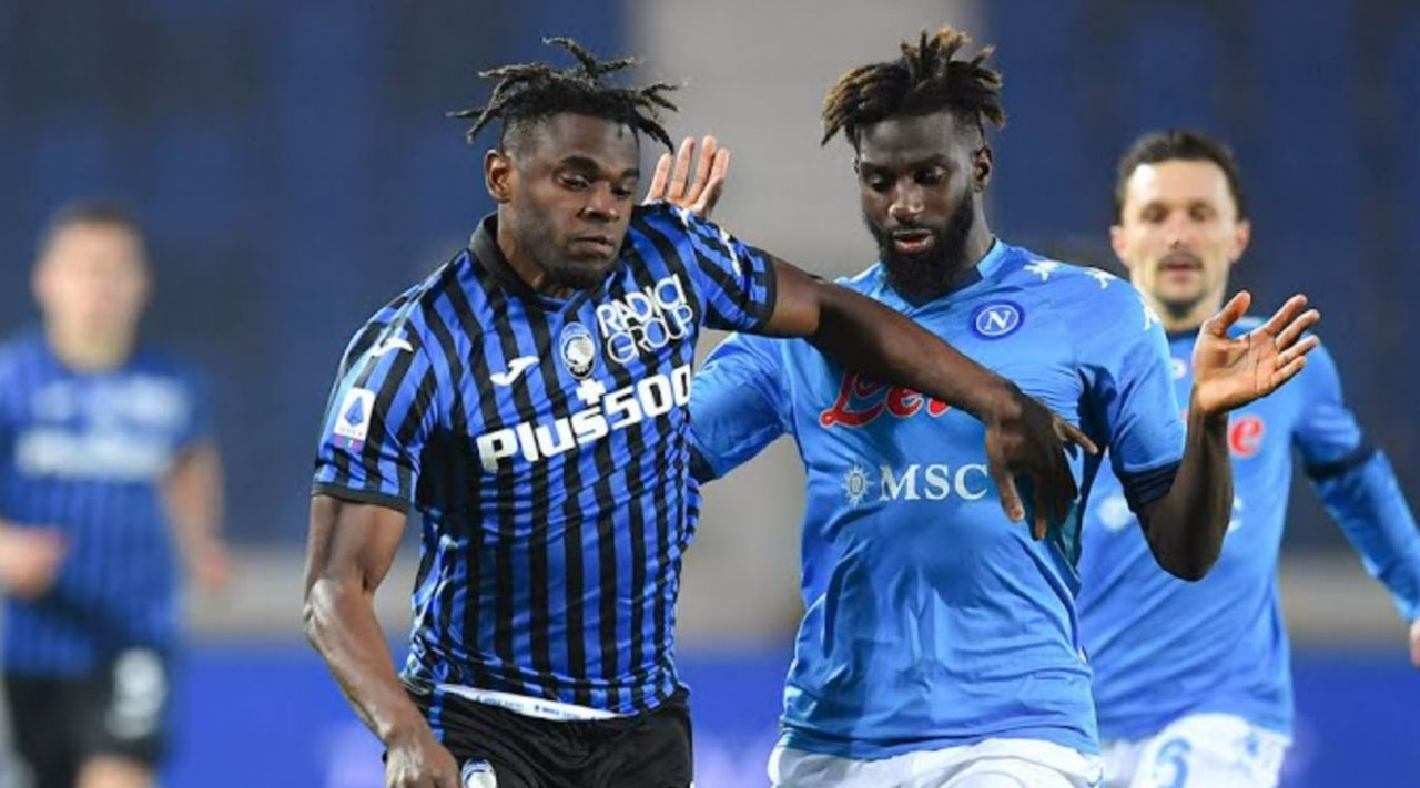 Hasil Napoli vs Atalanta skor akhir 3-1