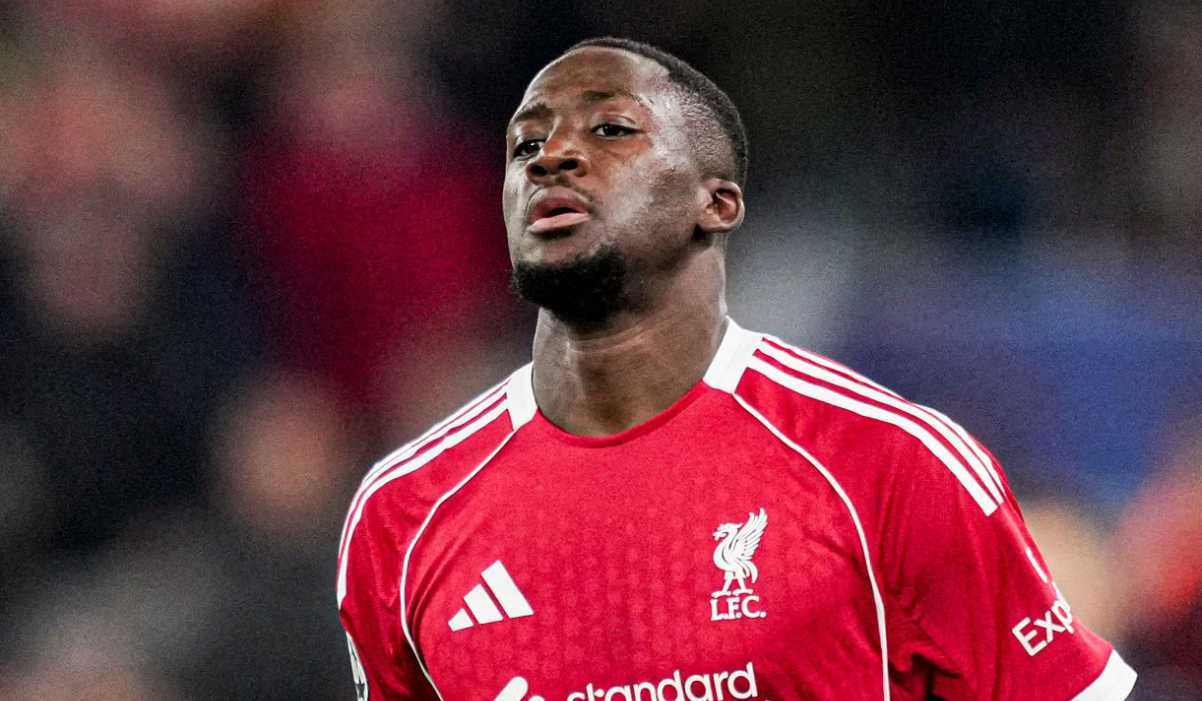 Ibrahima Konate di laga Liverpool vs PSV Eindhoven