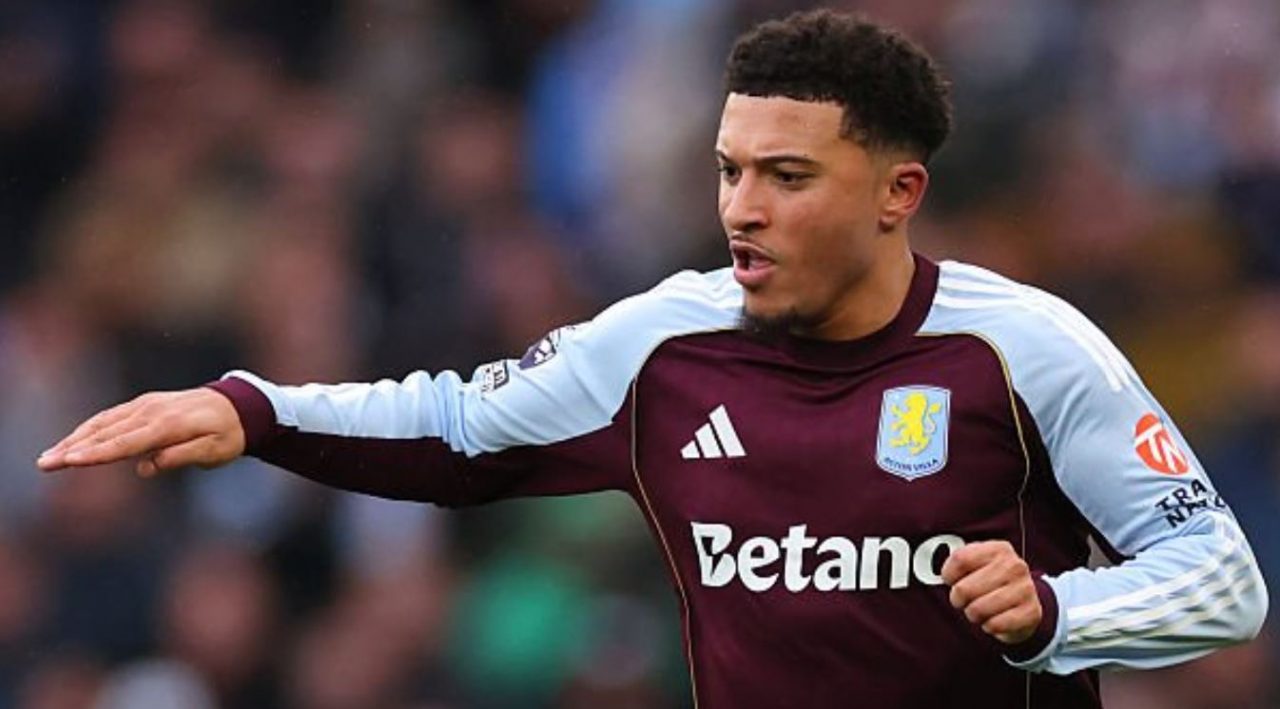 Jadon Sancho pemain Aston Villa pinjaman dari Manchester United