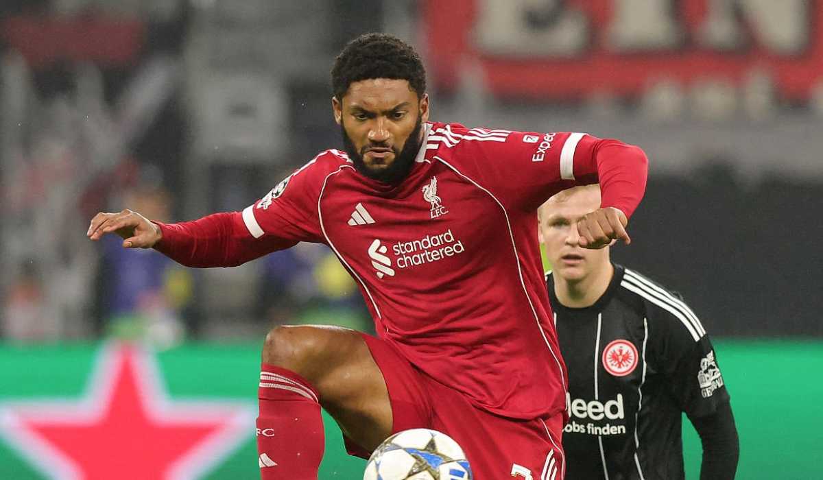 Joe Gomez di laga Eintracht Frankfurt vs Liverpool