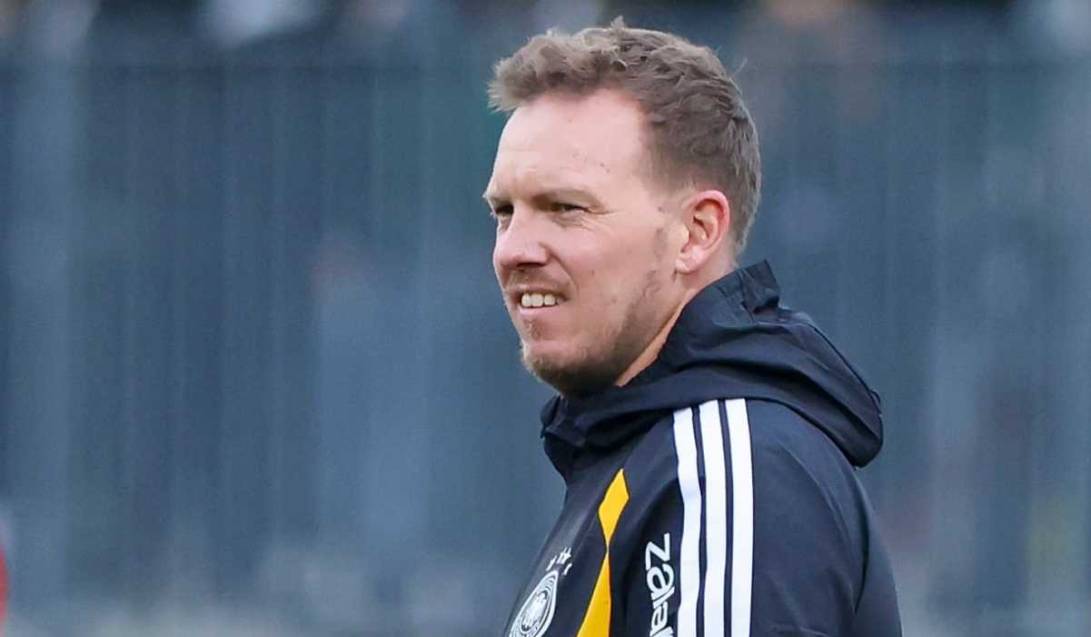Julian Nagelsmann di sesi latihan timnas Jerman