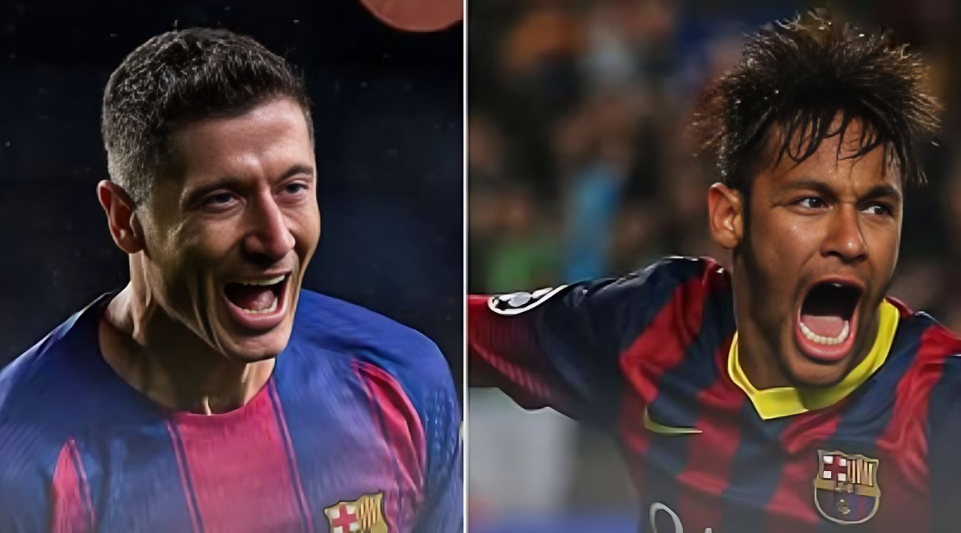 Jumlah gol Robert Lewandowski lewati rekor Neymar Jumlah gol Robert Lewandowski lewati rekor Neymar