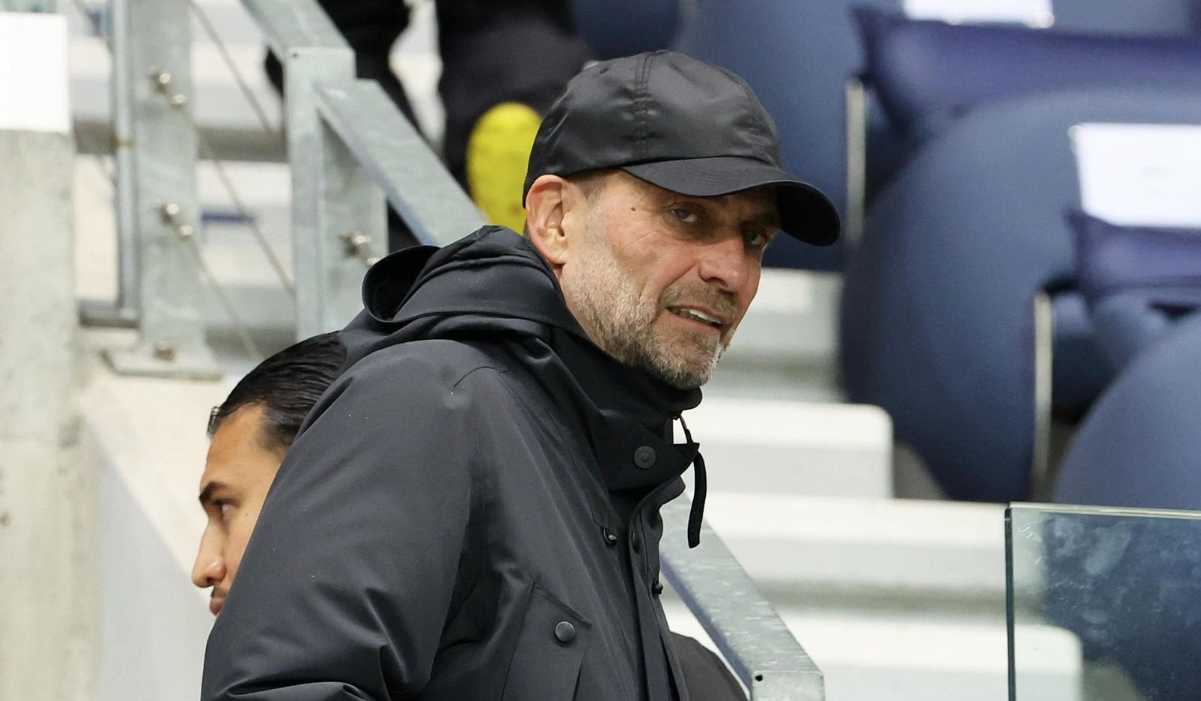 Jurgen Klopp saat menghadiri laga Paris FC vs Lyon Jurgen Klopp saat menghadiri laga Paris FC vs Lyon