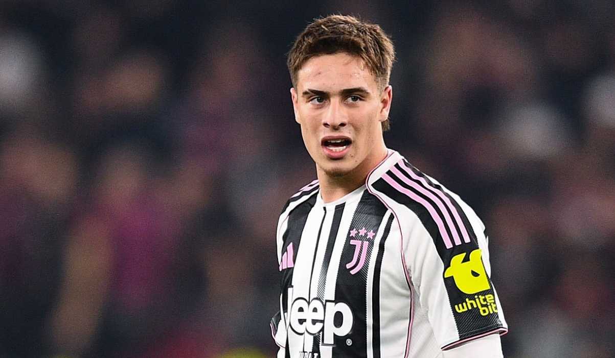 Kenan Yildiz di laga Juventus vs Torino