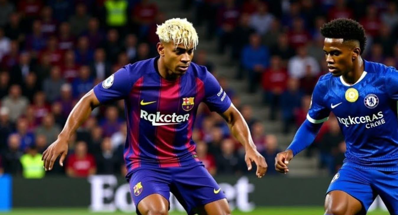 Lamine Yamal dan Estevao Willian