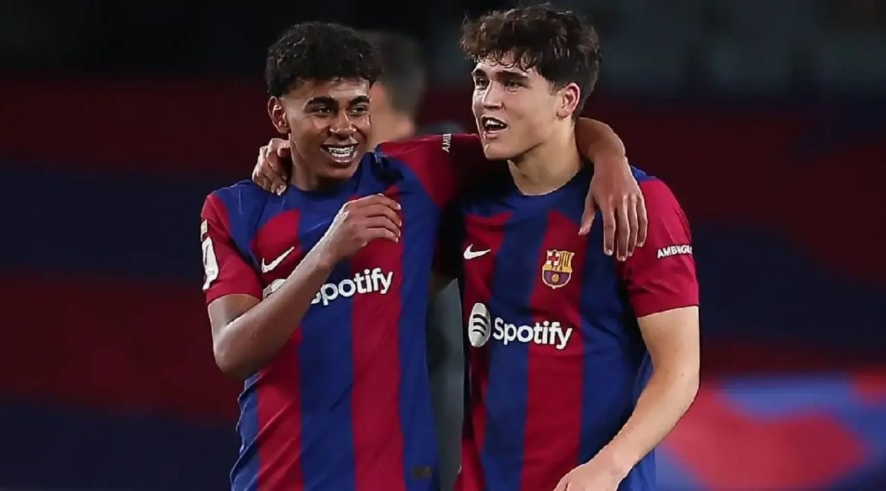 Lamine Yamal dan Pau Cubarsi