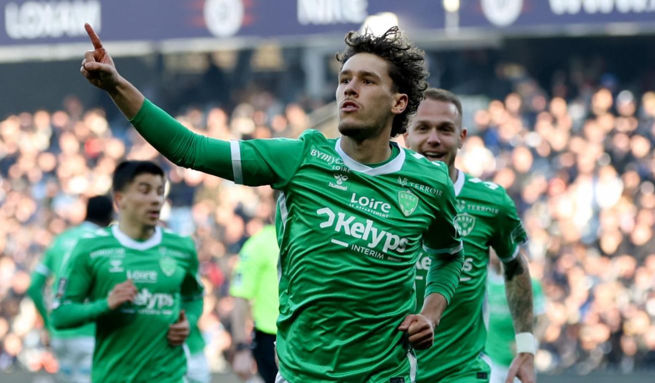 Lucas Stassin pemain Saint-Étienne