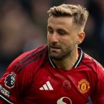 Luke shaw di laga Tottenham vs Manchester United