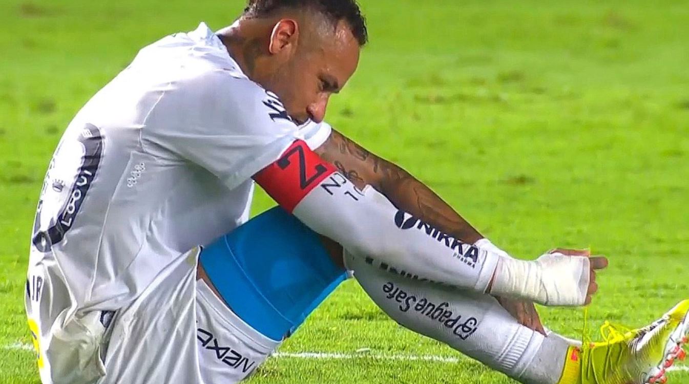 Neymar pemain Timnas Brasil