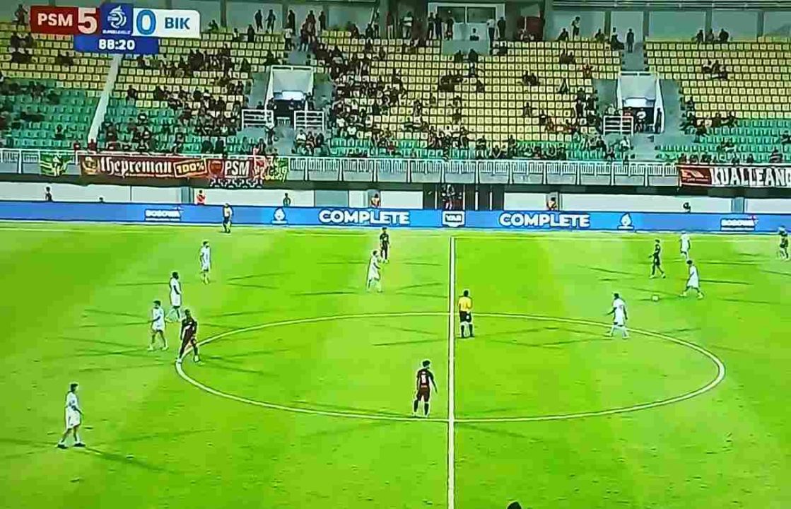 PSM Mengamuk di Kandang dan Membenamkan PSBS Biak 5-0