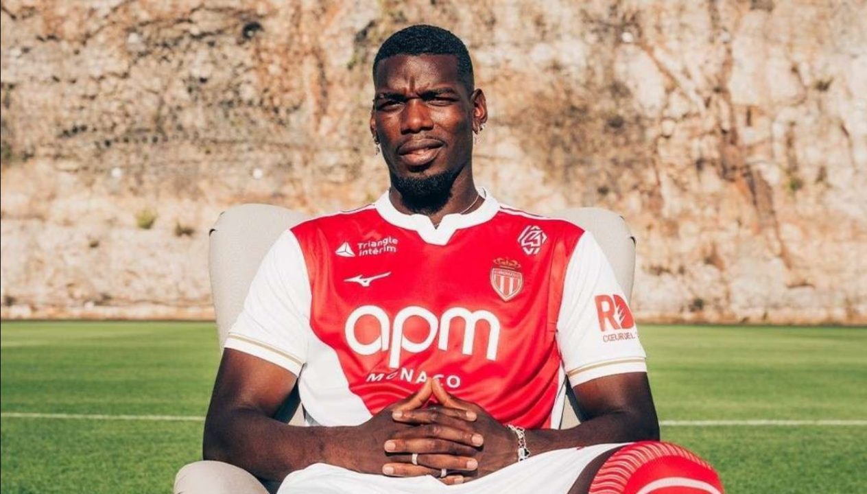 Paul Pogba pemain AS Monaco